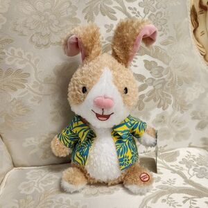 Hallmark Sweet Dancin' Bunny Plush Sound & Motion Easter 'Macarena' 10"